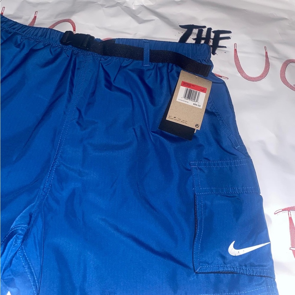 Nike blue shorts